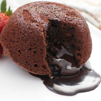 Souffle de chocolate
