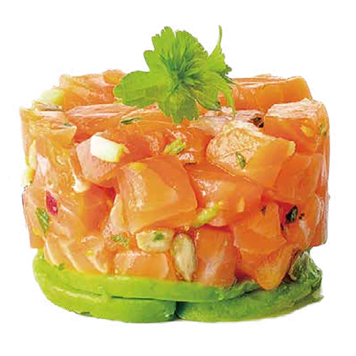 Tartar salmón