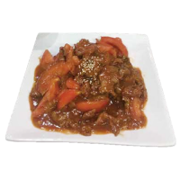 Ternera con tomate