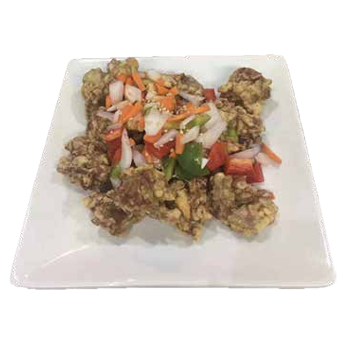 Ternera con sal y pimienta