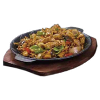 Pollo a la plancha con verduras